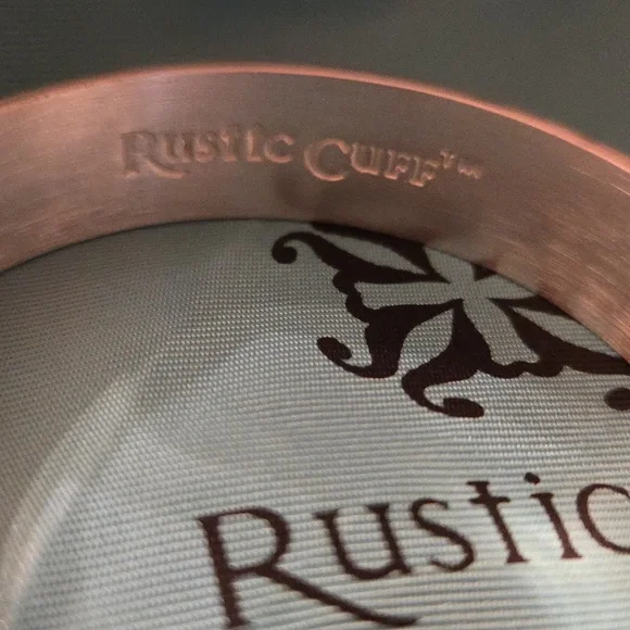 Rustic Cuff Silver Bracelet - Picture 4 of 4